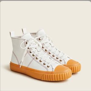 J. Crew NIB J.Crew Canvas High-Top Sneakers